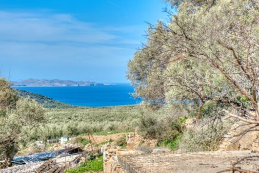 {:fr}GRECE (Crète) : A VENDRE maison en pierre à rénover avec vue sur la mer et la montagne {:}{:en}GREECE (Crète): TO SELL Stone house to renovate with sea and mountain viewslage house with a garden, in need of renovation {:} (Copie) (Copie)